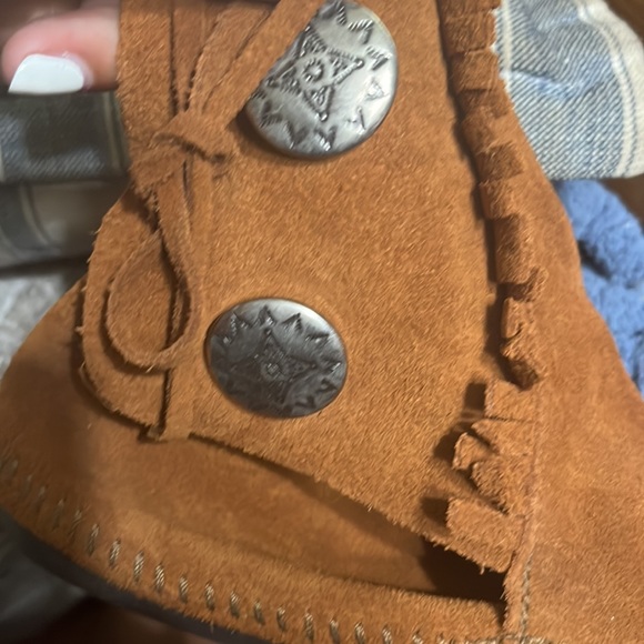 Tie ankle boots - Picture 4 of 6